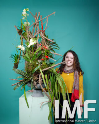 IMF Alumna Katherine Nicole IMF with her Plant Design
