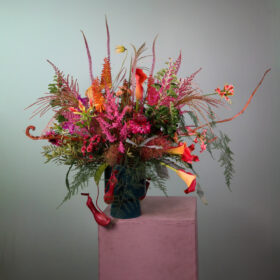 Boho Style Flower Arrangement made by Mike Boerma