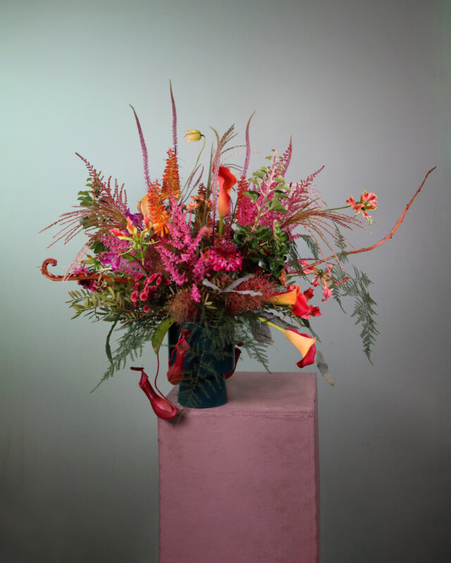 Boho Style Flower Arrangement made by Mike Boerma