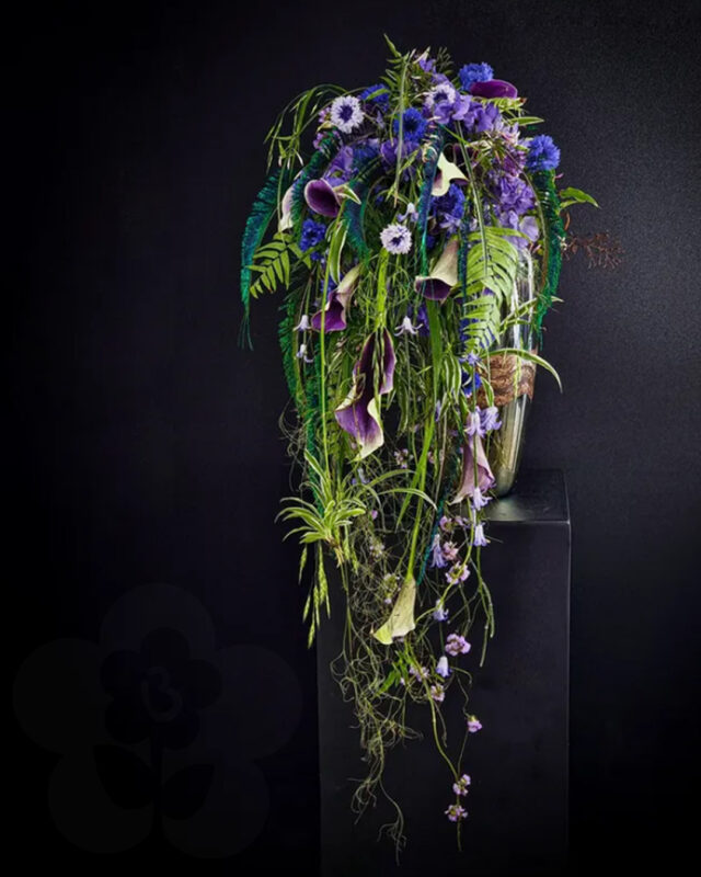 Cascading Flower Arrangement