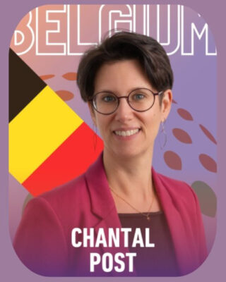 World Cup Floral Art Belgian Competitor - Chantal Post