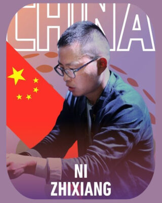 World Cup Floral Art China Competitor - Ni Zhixiang