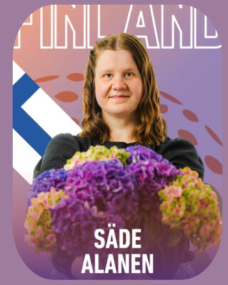 World Cup Floral Art Competitor from Finland - Säde Alanen