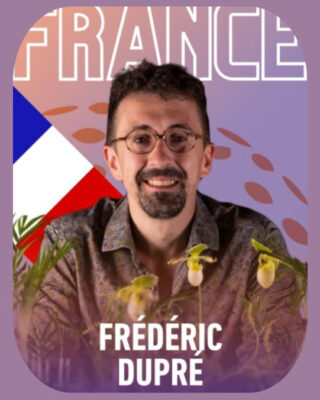 World Cup Floral Art Competitor from France - Frédéric Dupré