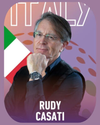 World Cup Floral Art Competitor from Italy - Rudy Casati