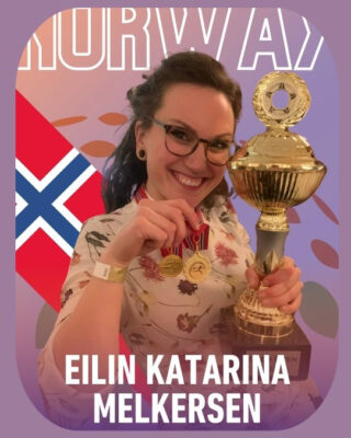 World Cup Floral Art Competitor from Norway - Eilin Katarina Melkersen