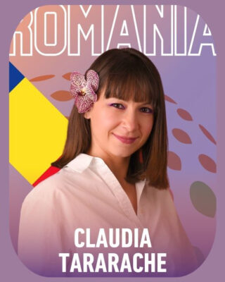 World Cup Floral Art Competitor from Romania - Claudia Tararache