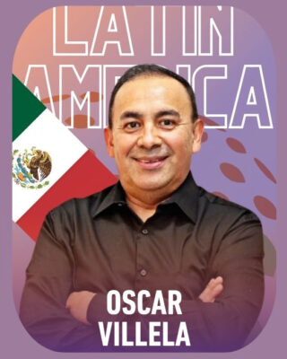 World Cup Floral Art Competitor from Latin America - Oscar Villela