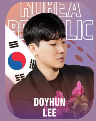 World Cup Floral Art Competitor from South Korea - Do Hyun Lee