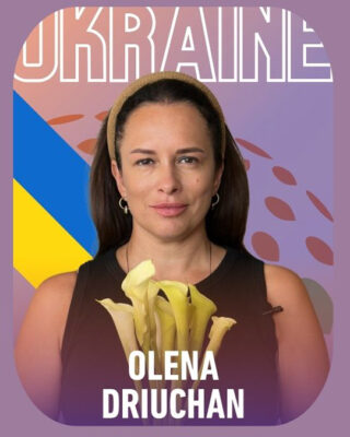 World Cup Floral Art Competitor from Ukraine - Olena Driuchan