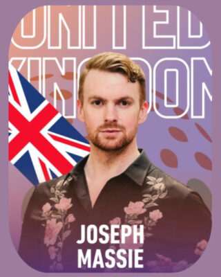 World Cup Floral Art Competitor from United Kingdom - Joseph Massie